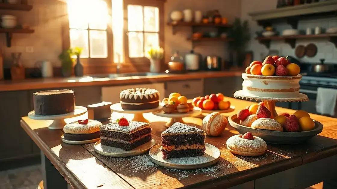 Explore as melhores receitas de sobremesas para fazer em casa
