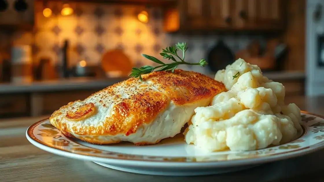 Filé de tilápia com purê de batata: uma receita irresistível e fácil