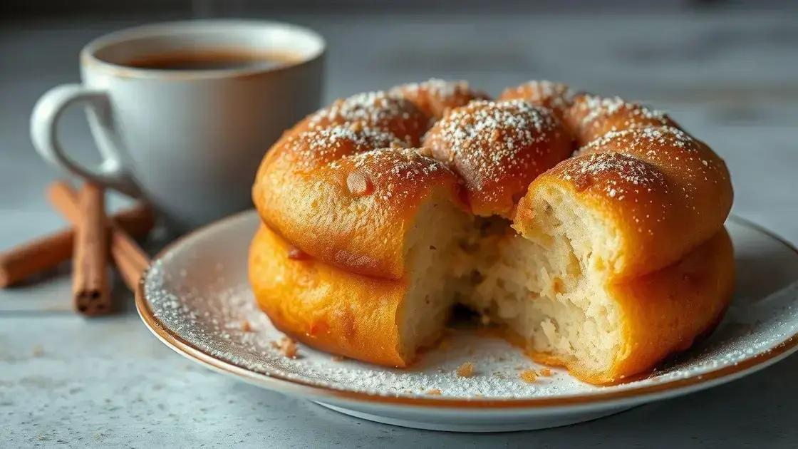 Bolinho de chuva: descubra a receita mais fácil e deliciosa que já provou