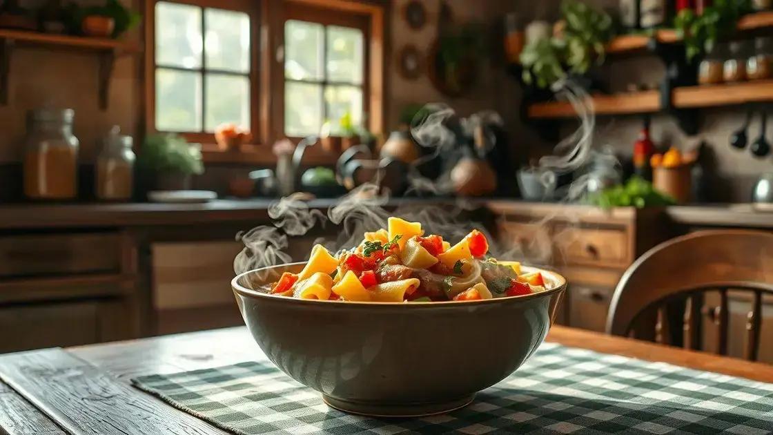 Sopa de legumes: descubra uma receita simples e deliciosa com macarrão