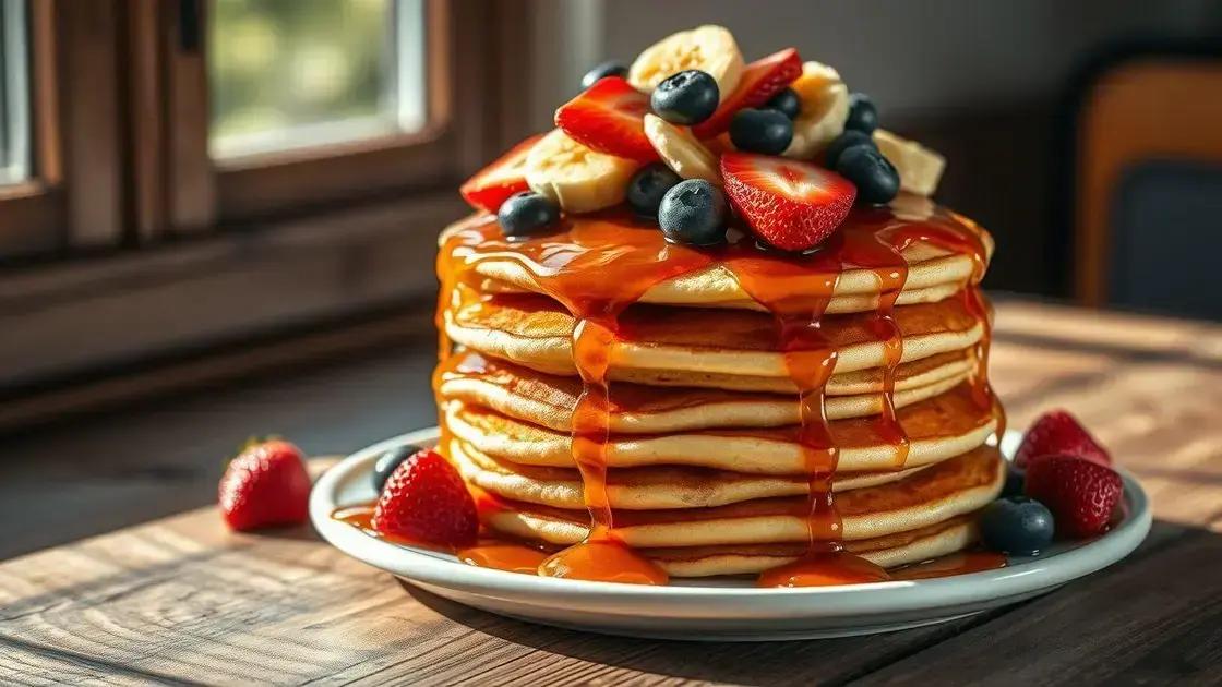 Aprenda a fazer panqueca americana: receita fácil e deliciosa!