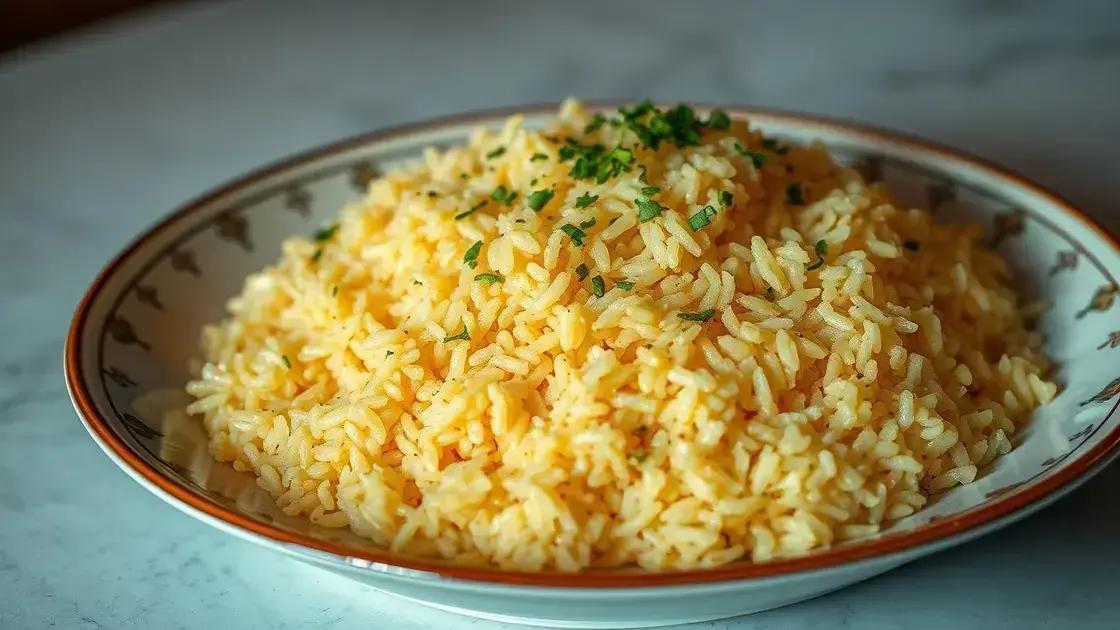 Aprenda como deixar seu arroz mais saboroso com manteiga