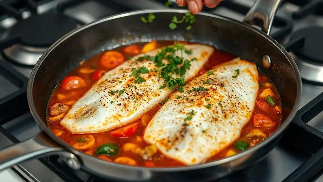 Cooking the dish